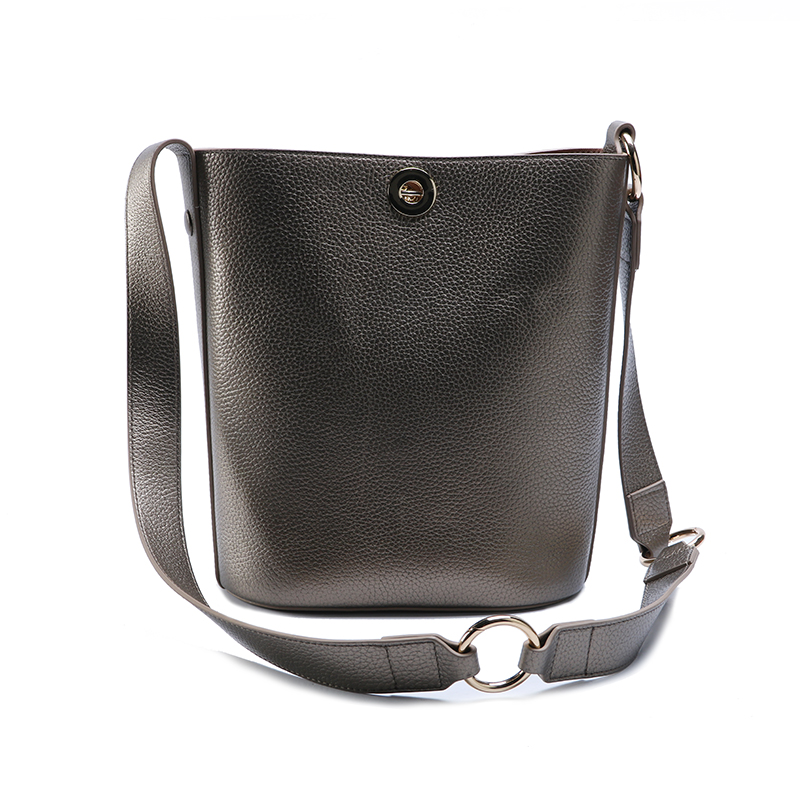 Leather Bucket Bag