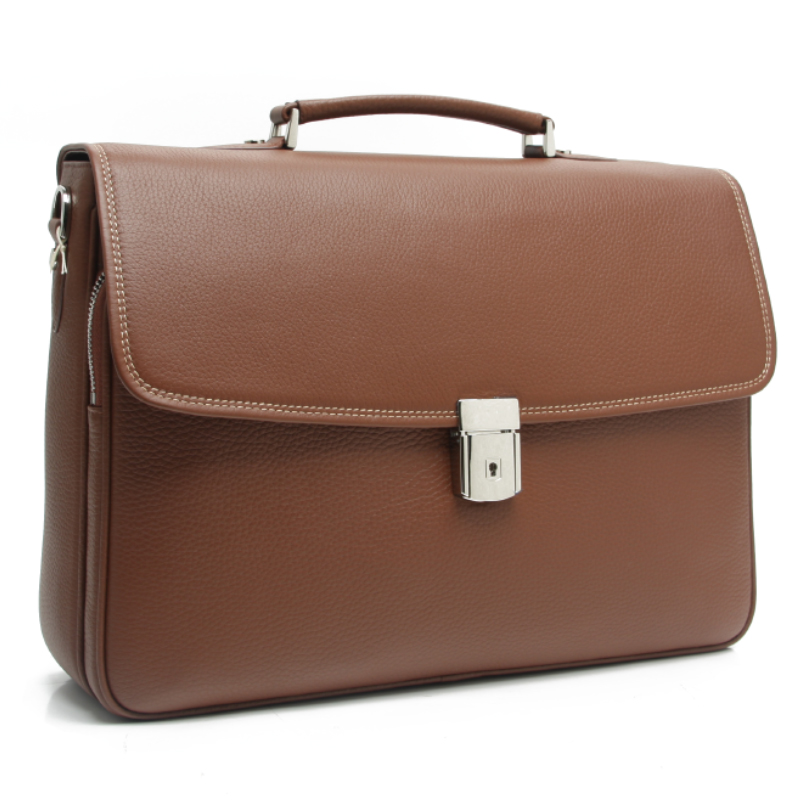 high quality leather men bag