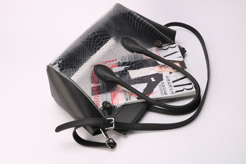 Transparement PVC bag collection